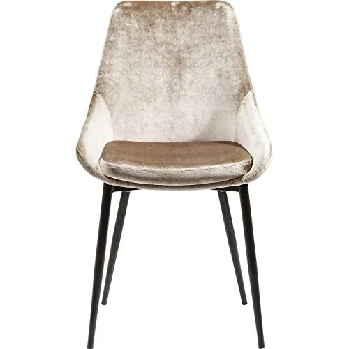 Produktbild Kare Design Stuhl East Side Pearl, Beige, Esszimmerstuhl, Samtoptik