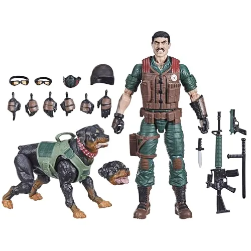 G.I. Joe Classified Series #113: Mutt & Junkyard Actionfigur - Sammelfigur mit 15,2 cm Größe, beweglich und detailreich. Enthält 16 Zubehörteile für kreative Spielmöglichkeiten. Ideal für Action-Fans und Sammler!