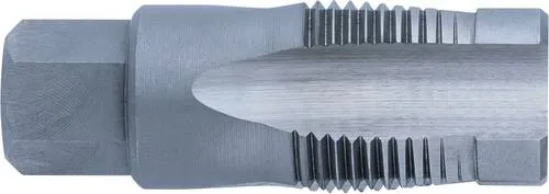 GB-ES M16 - Hochwertiger Einschnittgewindebohrer M16 - Gewindebohrer für metrisches ISO-Feingewinde DIN 13, ideal für enge Räume. HSS, profilgeschliffen, mit Führungszapfen für präzise Gewinde.