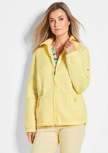 GOLDNER Outdoorjacke Kurzgröße: Hemdjacke mit Gummibund und Reißverschluss