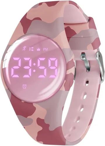 Multifunktionale Kinderuhr mit Schrittzähler & Vibrationsalarm – ideal für aktive Kids - Diese praktische Kinderuhr bietet Schrittzähler, Vibrationsalarm und ist spritzwassergeschützt. Mit einfacher USB-Ladung und ohne App-Bedienung ist sie perfekt für den Alltag aktiver Kinder.