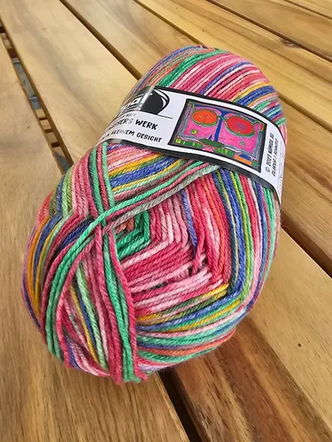 Opal- Hundertwasser Werk 563- Brillen in kleinen Gesicht  F.4051