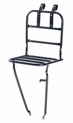 Vorderträgertransport 30 x 30 cm schwarz - Motorradanhänger, universelle Farbe und robustes Design für sicheren Transport von Motorrädern.