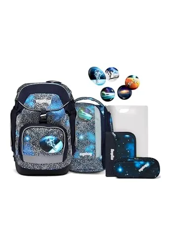 ergobag pack Set ergonomischer Schulrucksack Flexibel 6-teilig 1. Klasse Grundschule