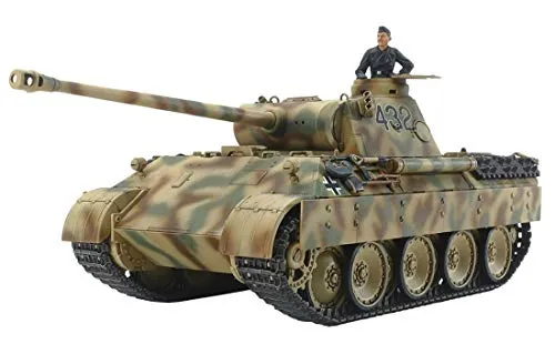 PzKpfw. Panther Ausf. D von Tamiya im Maßstab 1:48 *NEU* - Modellbau Panzer, detaillierter Kunststoff-Bausatz im Maßstab 1:48 für realistische Nachbildungen und spannende Bauprojekte.