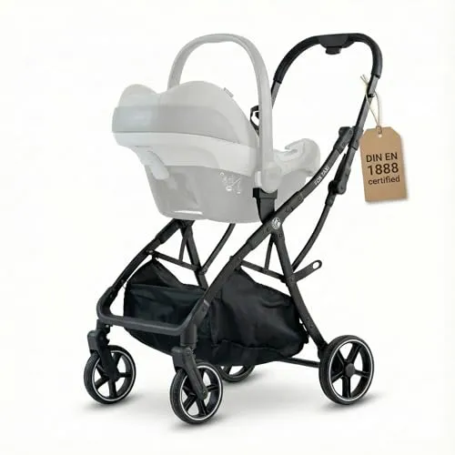 Fox Baby Kinderwagen-Gestell „Fox Taxi“ – leichtes, klappbares Universal-Gestell für Babyschalen