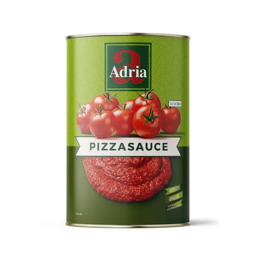 Pizza Sauce mit Salz Adria Tomatenmasse mit kleinen Anteilen 4200g
