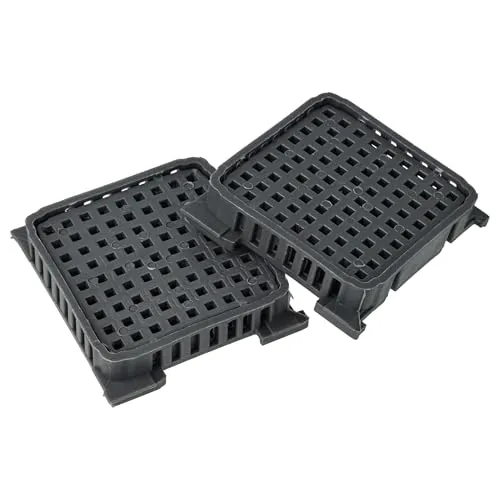 vhbw 2X Filter kompatibel mit Liebherr IRBSe 4120-20A, IRBSe 4121-20A, IRBSe 5120-20A, IRBe 5121-20B Kühlschrank - Aktivkohlefilter