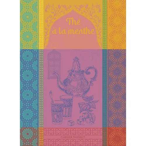 GARNIER-THIEBAUT Geschirrtuch THE MENTHE 56 x 77 cm 100% Baumwolle