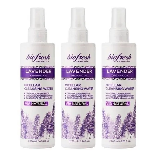 Biofresh Lavendel Mizellen Reinigungswasser 3x200 ml