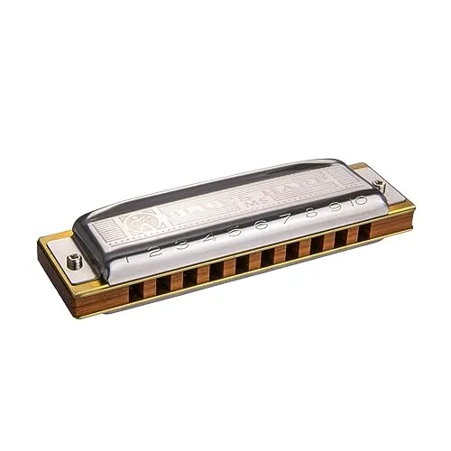 Hohner Blues Harp E MS - Hochwertige Blues-Mundharmonika - Mundharmonika für Blues, Rock und Country mit exzellenter Ansprache. Das modulare System ermöglicht einfache Anpassungen und sorgt für einen warmen, kräftigen Klang.