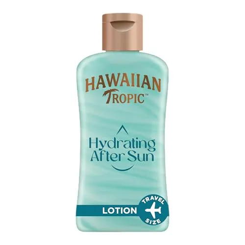 Hawaiian Tropic | Hydrating After Sun – für den Erhalt der Bräune, 60ml, Reisegröße, 24-Feuchigkeitspflege, mit Aloe Vera, vegan