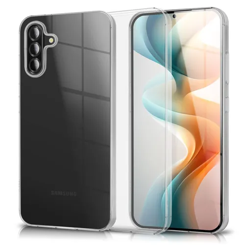 NALIA Transparente Silikonhülle Samsung Galaxy A36 / A56 Case Anti-Gelb stoßfest