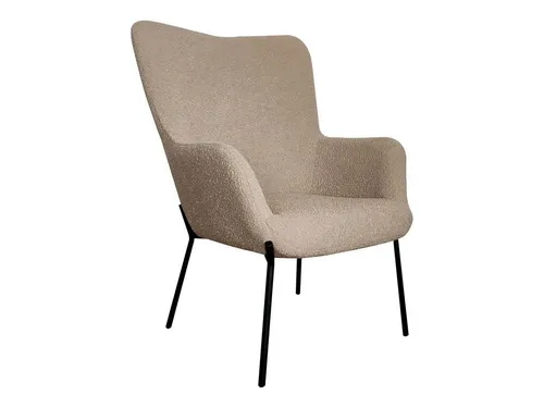 House Nordic Relaxsessel Glasgow Sessel bouclé braun