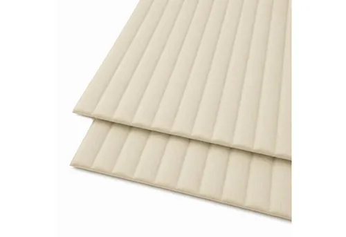 HOOZ® 3D Wandpaneele Selbstklebend in Samtoptik – Beige