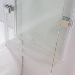 Mucola Badewannenaufsatz 140x130CM aus ESG Glas