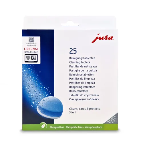 JURA Reinigungstabletten 62535 3-Phasen von JURA