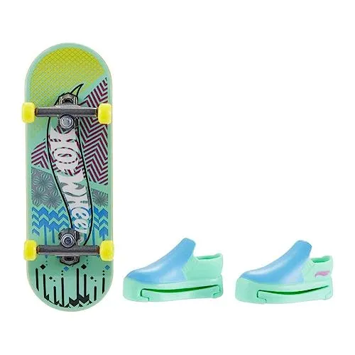 Hot Wheels Mattel Mini Monopatin, inkl. Schuhe, Verschiedene Modelle, Mehrfarbig (HGT54)
