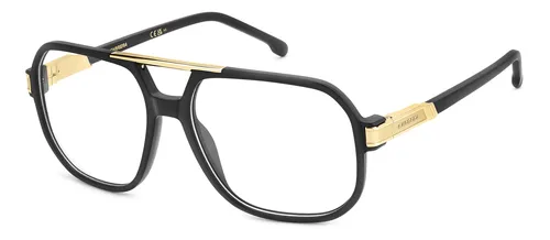 CARRERA 1134 003 MATTE BLACK Herren Brillen - Brillenfassungen für Herren mit klassischem, mattschwarzem Rahmen - zeitloses Design für jeden Anlass.