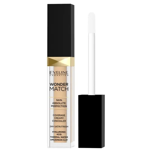 Eveline Wonder Match Concealer Light Vanilla 10, 7ml, langanhaltend
