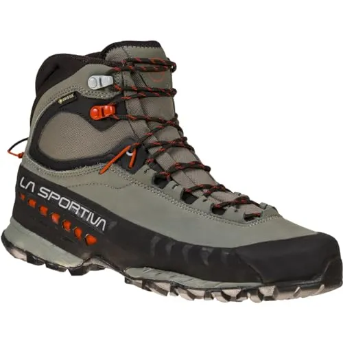 LA SPORTIVA TX5 Gtx - Hochwertige Wanderschuhe für Abenteuer - Wanderschuhe mit GORE-TEX für Wasserfestigkeit, abriebfestem Schutzrand und Vibram MegaGrip für optimalen Halt auf jedem Terrain. Ideal für erfahrene Wanderer.