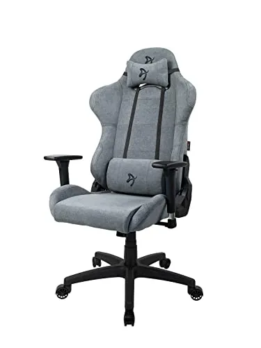 Arozzi Torretta Soft Fabric Gamingstuhl, aschegrau (TORRETTA-SFB-ASH)
