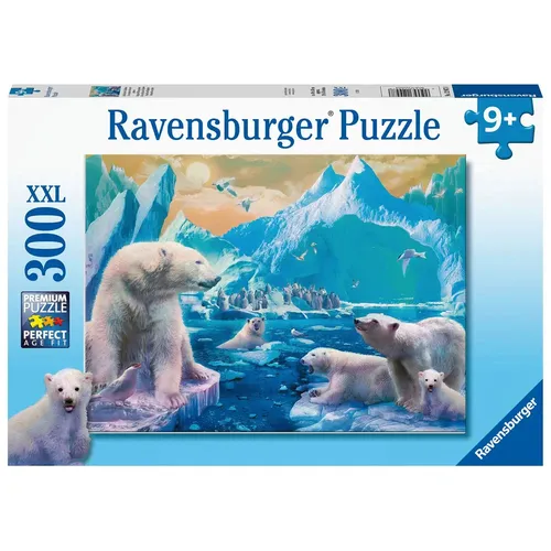 Ravensburger Kinderpuzzle - 12947 Im Reich der Eisbären - Tier-Puzzle für Kinder