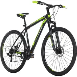KS Cycling Mountainbike Catappa – 21 Gang Shimano Tourney - Fahrrad für Damen und Herren mit robustem Stahlrahmen, 29 Zoll Laufrädern und komfortablem MTB-Sattel, ideal für Ausflüge und Kurzstrecken.
