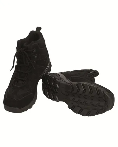 SQUAD Stiefel 5 Inch schwarz - Robuste Wanderschuhe für Outdoor und Military - Wanderschuhe in Größe 6, ideal für Camping und Outdoor-Aktivitäten, bieten optimalen Halt und Komfort.