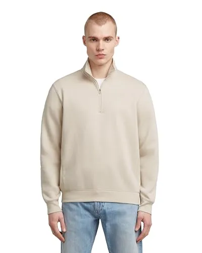 G-STAR Premium Core Half Zip Sweatshirt - Stylisches Sweatshirt mit Stehkragen, ideal für Casual-Styles. Die weiche Baumwollmischung sorgt für hohen Tragekomfort und vielseitige Kombinationsmöglichkeiten.