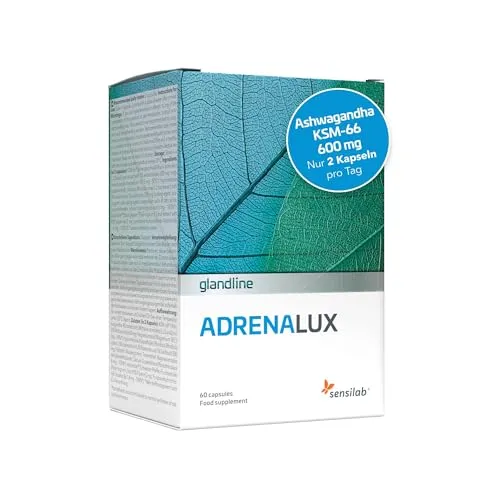Produktbild AdrenaLux Ashwagandha 600 mg Kapseln