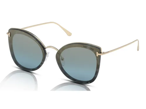 Stylische Damensonnenbrille Tom Ford FT0657 62 55X von TOM FORD