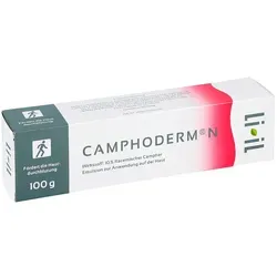 Camphoderm N Emulsion - Arzneimittel zur Linderung von Hautbeschwerden, wirkt kühlend und entzündungshemmend für eine schnelle Erholung.