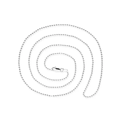 Heartbreaker Kette ohne Anhänger Kugelkette Silber 1.8 mm