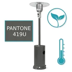 Heizpilz Gasheizer Eco Terrassenheizstrahler 8kW anthrazit