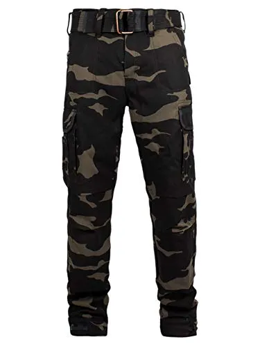 John Doe Hose, Camouflage/Black,44/34 von John Doe