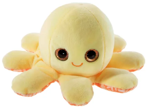 Heunec® Plüschfigur Heunec OKTOPUS Plüschi gelb Größe 18 cm