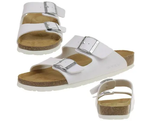 Rohde Damen Klassische Sandalen - Wanderschuhe mit Kork-Fußbett für höchsten Komfort, ideal für Sommertage und entspannte Ausflüge.