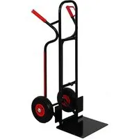 PROREGAL Sackkarre Ragnar - Klappbar & Tragkraft 250kg - Sackkarren mit XXL klappbarer Schaufel für einfaches Be- und Entladen, robuste Stahlkonstruktion und pannensichere Räder für reibungslosen Transport von schweren Lasten.