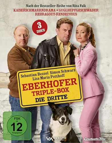 Eberhofer Triple Box - Die Dritte (20.11.2025) - Blu-ray Film-Box mit den neuesten Eberhofer-Filmen, ideal für Fans der Reihe und perfekt als Geschenk.
