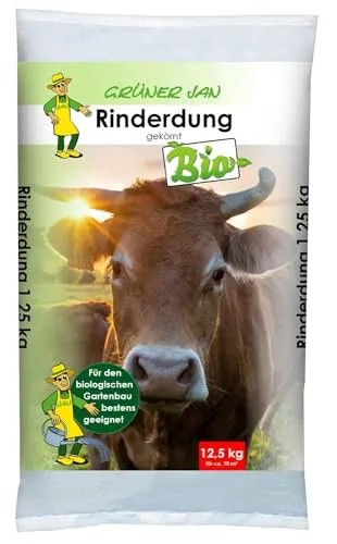 Rinderdung Pellets 12,5kg – Hochwertiger Gartendünger