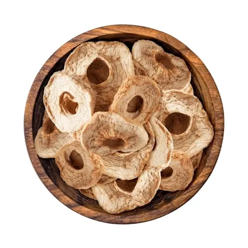 Bremer Gewürzhandel Apfelringe getrocknet, Trockenfrüchte ohne Zuckerzusatz & ungeschwefelt, 3 x 150g