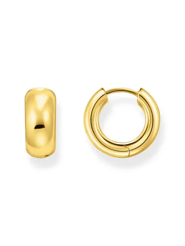 THOMAS SABO Paar Creolen Silber 925 in gold von THOMAS SABO