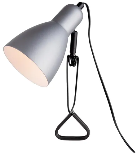 Anklemmleuchte Mara E14 silber/schwarz