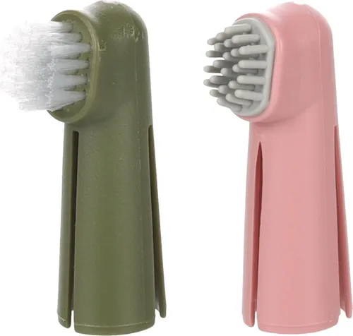 Flamingo Fingerzahnbürste Dentes