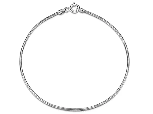 Schlangenkette Armband 1,4mm - 925 Silber, Länge 19cm