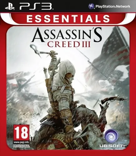 Assassins Creed Iii (Essentials) Juego para Consola PlayStation 3, PS3 [PAL ES]