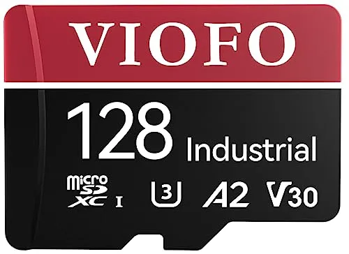Produktbild VIOFO 128GB Speicherkarte SD Karte, hohe Geschwindigkeit mit Adapter, MLC V30 U3, Kompatibel für 1080P 2K 4K WiFi Dashcam Auto Kamera