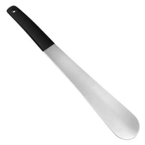 Diboniur Unisex Langer Fuß Schuhanzieher, Silber in silber von Diboniur