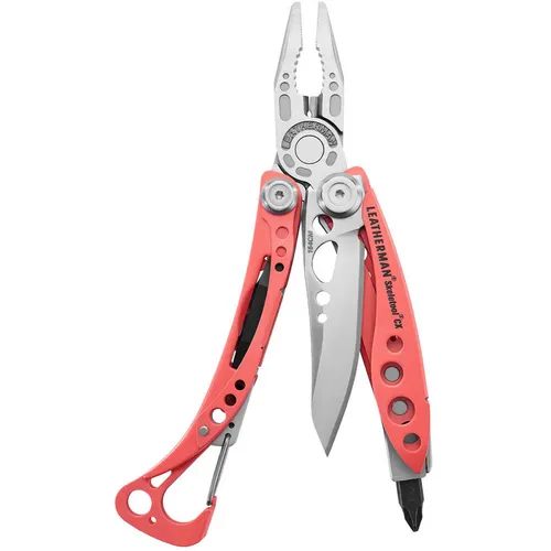 Leatherman Skeletool CX Multitool – Vielseitig und Praktisch in Rosa - Hochwertiges Multitool mit 7 Funktionen, ideal für kleine Arbeiten. Kompakt und immer griffbereit, für den täglichen Einsatz in jeder Situation.